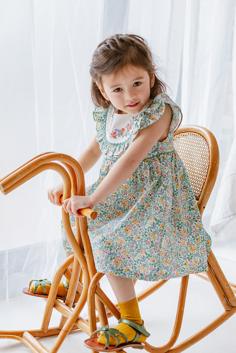 Lynton Dress, Cotswolds Vines – view 3